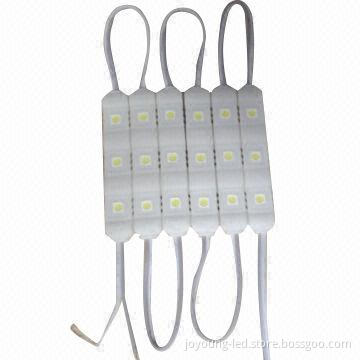 Waterproof 3 LEDs module, Epistar, SMD 5050, 0.75W, 12V, IP65